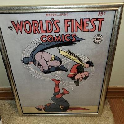 Comic cover posters