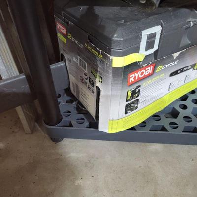 Brand new Ryobi chain saw never out of box