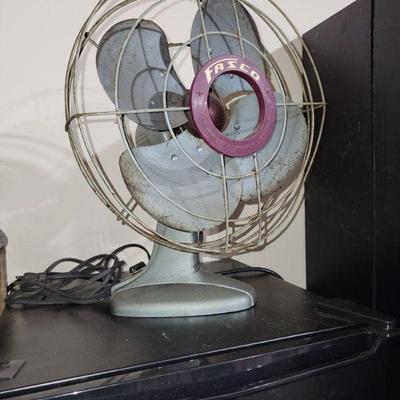 Vintage metal Frisco fan