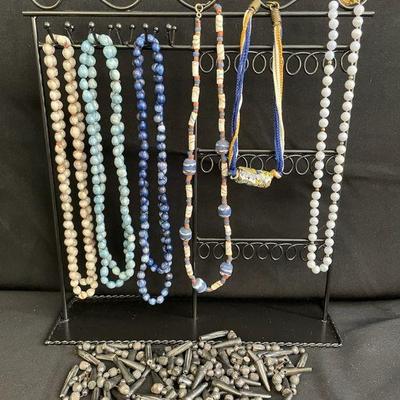 Bead Necklaces * Seeds * Stone * Ceramics * Black Bead Strands

