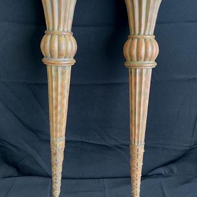Long Wall Mount Decor Vases
