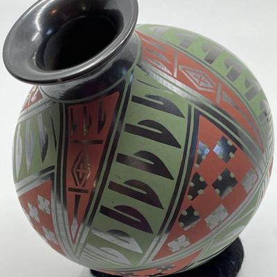 Gorgeous Authentic Signed Mexican Pottery By Erik Villalpando
