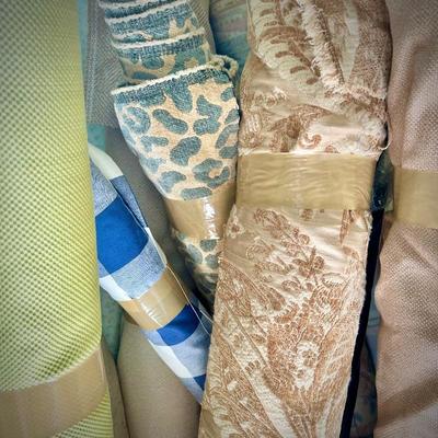 Vintage and newer high-end upholstery