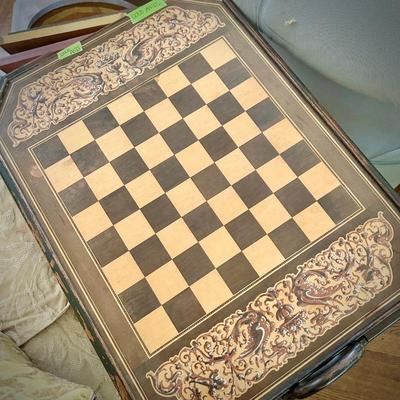 Antique game table
