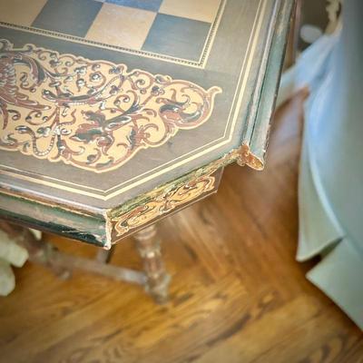 Antique game table