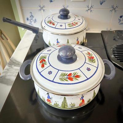 Quimper metal cookware - made in W. Germany