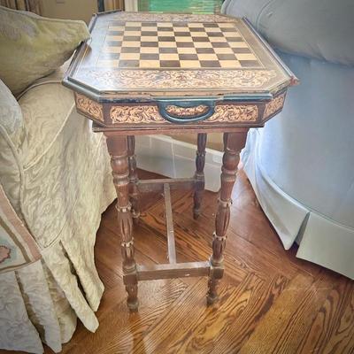 Antique game table