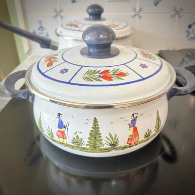 Quimper metal cookware - made in W. Germany