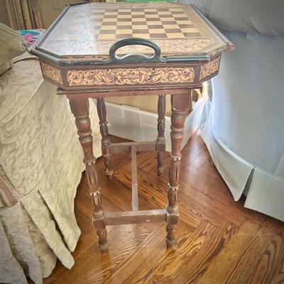 Antique game table