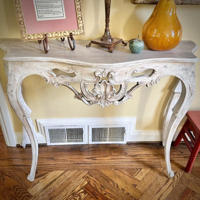 Antique console table