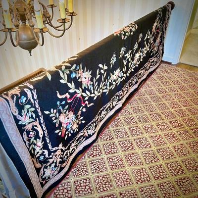 Needlepoint rug/wall-covering