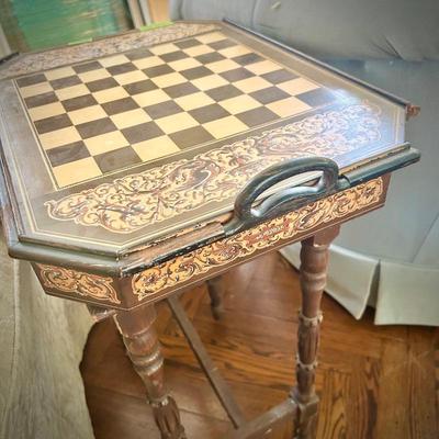 Antique game table