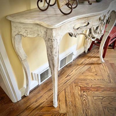 Antique console table