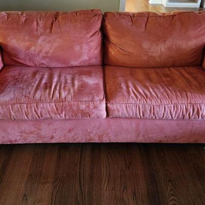 Couch with queen pull out bed