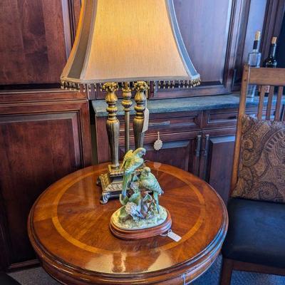 Quality Wood Tables.  Quality Lamps.
