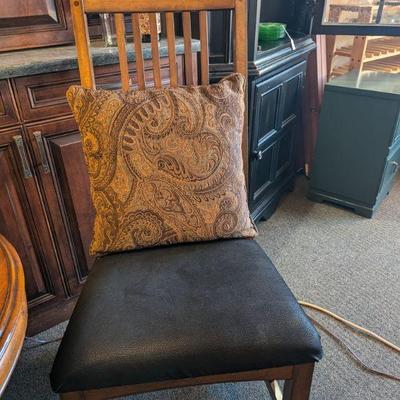 Pair Shaker Wood Chairs.
