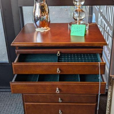 Jewelry Chest Night Stand or Anywhere Chest