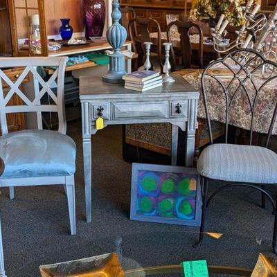 Chairs, Desks 