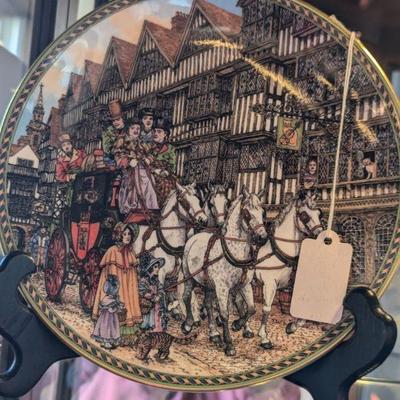 English Decorator Plate