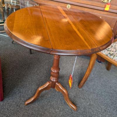 2 sided Drop Leaf Solid Wood Table