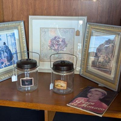 Victorian Artwork and Canisters.  Biography of Grace of Monaco French 