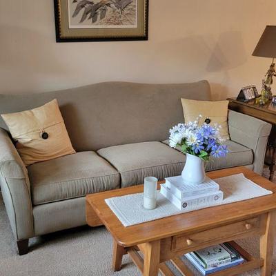 Nice couch and Coffee Table