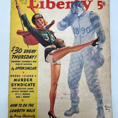 Vintage October 1938 Liberty Magazine https://ctbids.com/estate-sale/31612/item/3564282/Vintage-October-1938-Liberty-Magazine
 