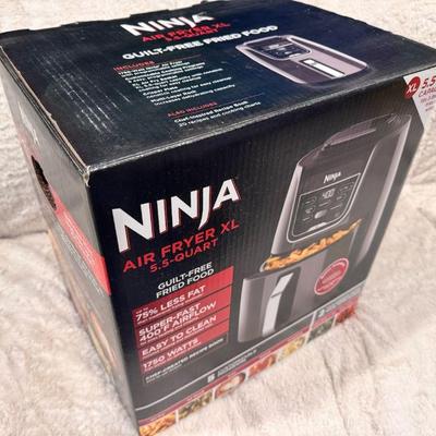 Ninja Air Fryer XL 5.5 Quart Like-New In Box
https://ctbids.com/estate-sale/31612/item/3566164/Ninja-Air-Fryer-XL-5-5-Quart-Like-New-In-Box