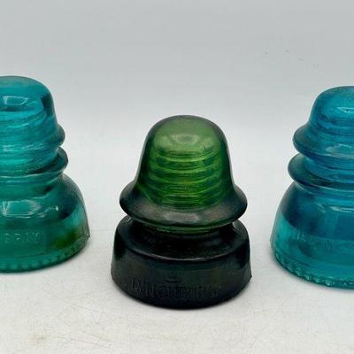 https://ctbids.com/estate-sale/31612/item/3566524/3-Glass-Insulator-Caps-Lynchburg-Hemingray