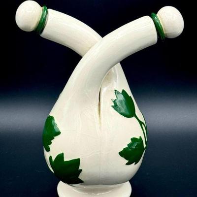 Vintage Signed Oil & Vinegar Cruet
https://ctbids.com/estate-sale/31612/item/3566204/Vintage-Signed-Oil-Vinegar-Cruet