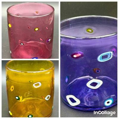 (3) Signed Murano Style Drinking Glasses
https://ctbids.com/estate-sale/31612/item/3566051/3-Signed-Murano-Style-Drinking-Glasses