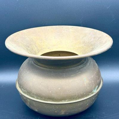 Solid Brass Spittoon
https://ctbids.com/estate-sale/31612/item/3566221/Solid-Brass-Spittoon