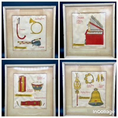 https://ctbids.com/estate-sale/31612/item/3566236/4-Antique-Instruments-Fabric-Art