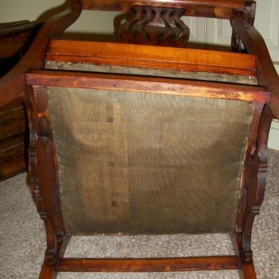View under Chair