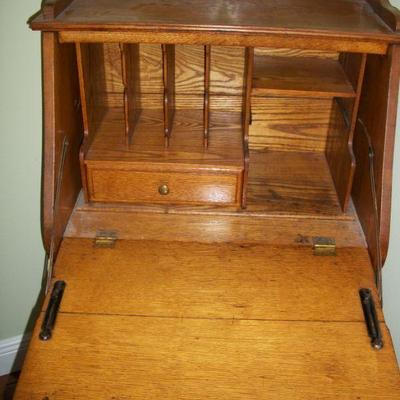 Shown open
