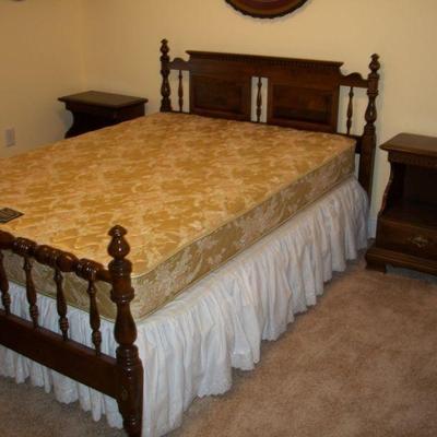 ***BIN*** 6pcs. Vintage Ethan Allen Furniture FULL Bedroom set. All items in set will be shown in next 5 photos.
