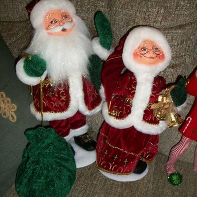 Santa and Mrs. Claus