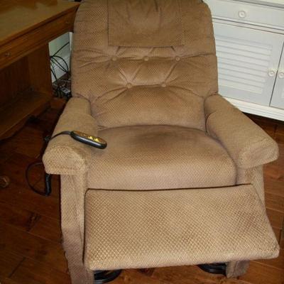 Front view reclined