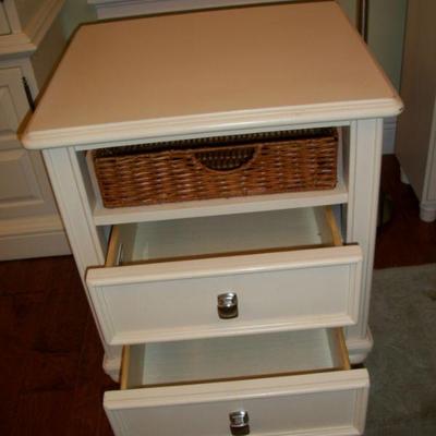 Drawers shown open