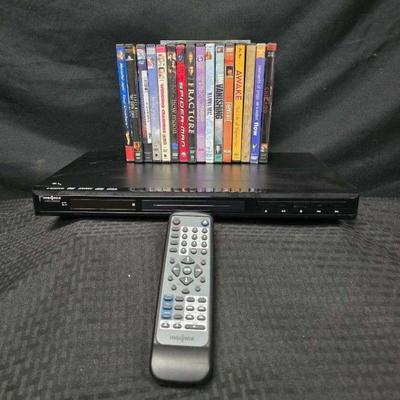 Ct231 insignia dvd player and dvds