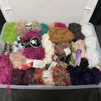 Ct118 assorted yarn knitting supplies
