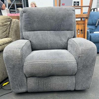 Ct122 gray electric recliner