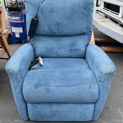 Ct120 blue electric recliner
