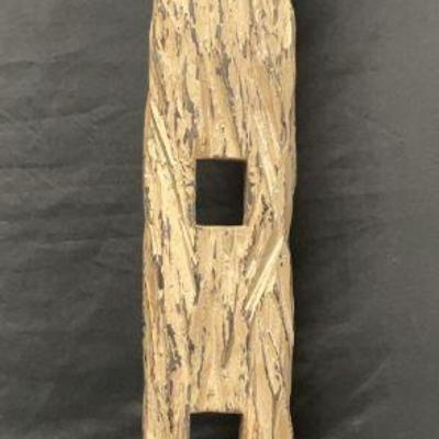 Ct984 rustic wood sculpture