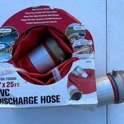 Ct238 extra tough pvc discharge hose