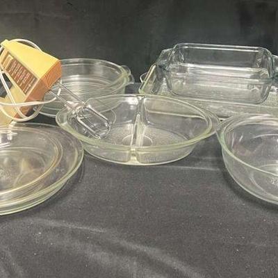 Ct145 vintage anchor and pyrex