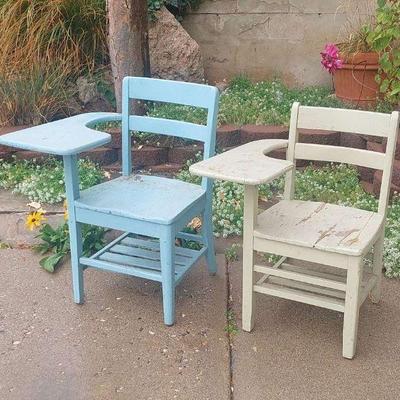 Vintage School Desks