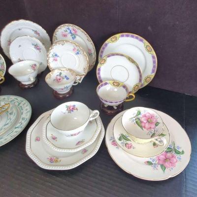 Vintage Porcelain Tea and Coffee Set