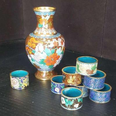 Exquisite Asian Cloisonné Enamel Collection