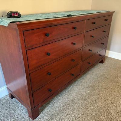 Pottery Barn 8 drawer dresser
